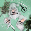 Konfettikarten Weihnachten „Lustig, lustig, tralalalala“ 