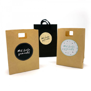 Geschenketiketten "Mit Liebe gemacht" 