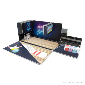 DIY Bowling Gutschein 