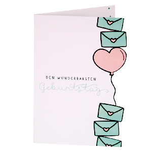 DIY Geburtstagskarte Luftballon 