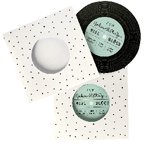 DIY Geburtstagskarte Schallplatte 