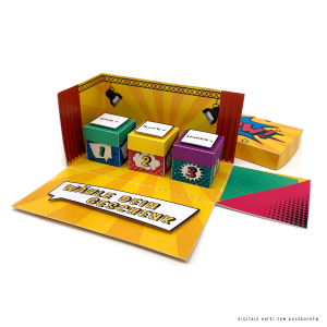 DIY Explosionsbox “Wünsch dir was” 