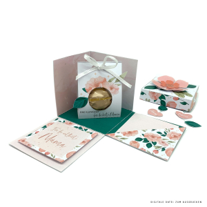 DIY Explosionsbox zum Muttertag 