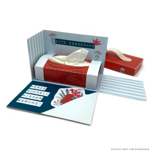 DIY Explosionsbox “Gute Besserung” 