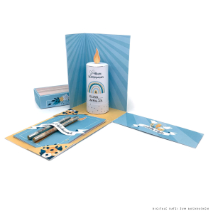 DIY Geldgeschenk zur Kommunion, Jugendweihe, Konfirmation, Firmung 