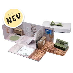 DIY Kosmetikbehandlung Gutschein Explosionsbox 