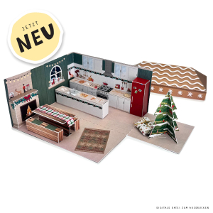 DIY Lebkuchenhaus Geldgeschenk Weihnachten 