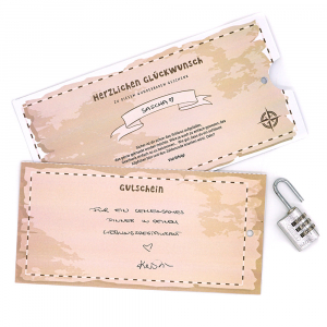 DIY Rätsel Gutschein 