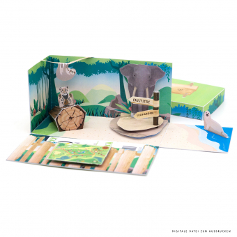 Mini Presents Diy Zoo Gutschein Schenke Gluckliche Momente Originelle Diy Papiergeschenke Zum Ausdrucken Fur Gemeinsame Zeit
