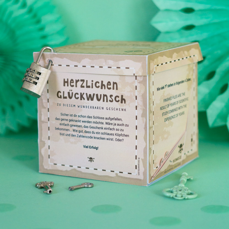 mini-presents | DIY Rätsel Box | Schenke glückliche Momente! Originelle ...