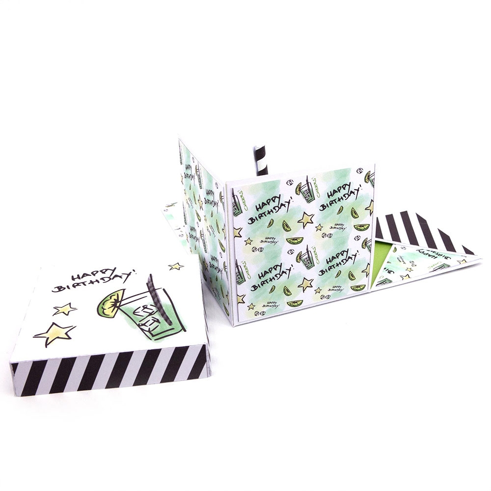 Mini Presents Explosionsbox Als Geschenk Zum Geburtstag Ausdrucken Basteln Schenke Gluckliche Momente Originelle Diy Papiergeschenke Zum Ausdrucken Fur Gemeinsame Zeit