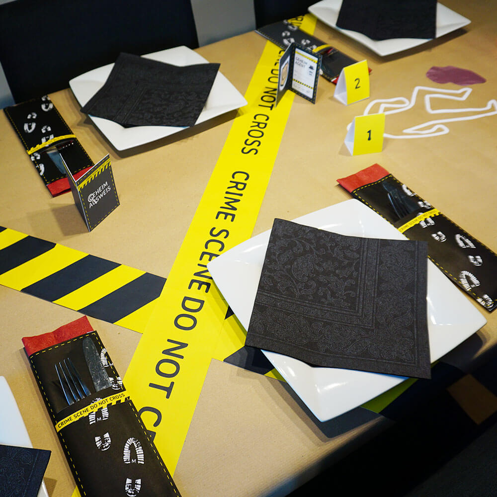 Mini Presents Diy Absperrband Und Tatort Markierungen