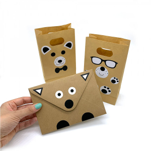 Tier Geschenkaufkleber 