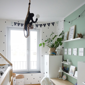 Namensgirlande fürs Kinderzimmer zum Ausdrucken 