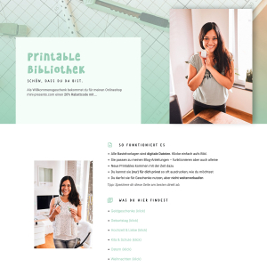 Zugang zur Printable Bibliothek 