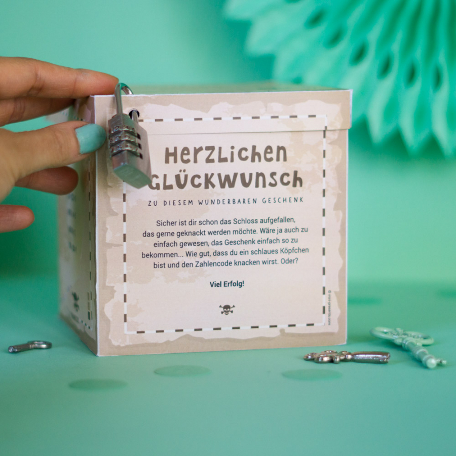 mini-presents | DIY Rätsel Box | Schenke glückliche Momente! Originelle ...