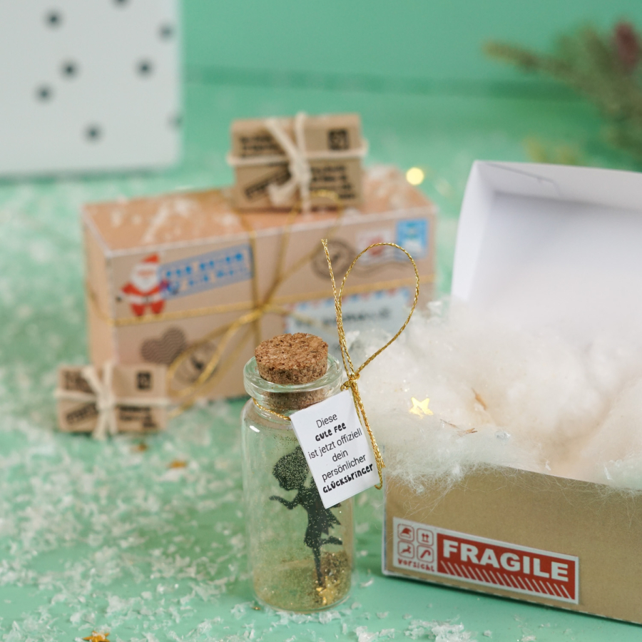 Fee im Reagenzglas Wichtelgeschenk  – Bild 2