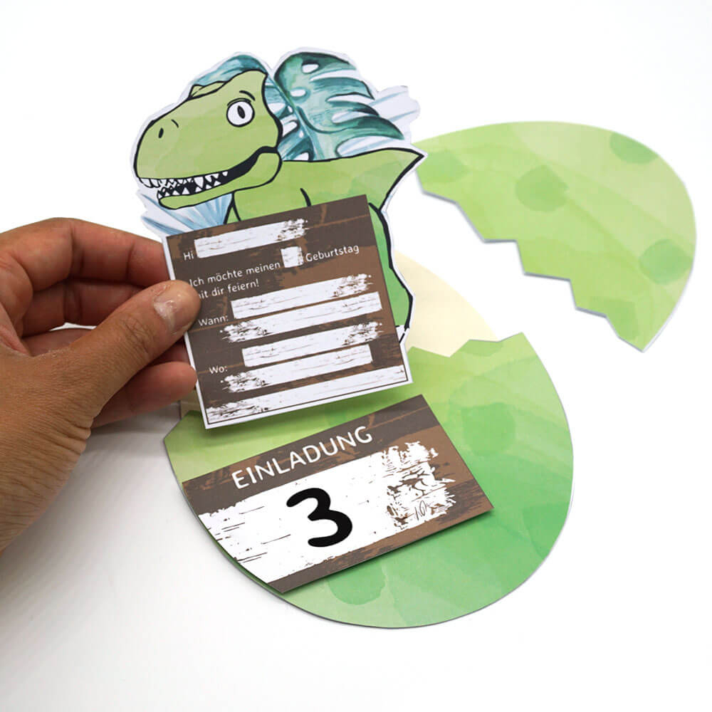 Mini Presents Dino Einladungskarten Do It Yourself Dinosaurier Party Schenke Gluckliche Momente Originelle Diy Papiergeschenke Zum Ausdrucken Fur Gemeinsame Zeit