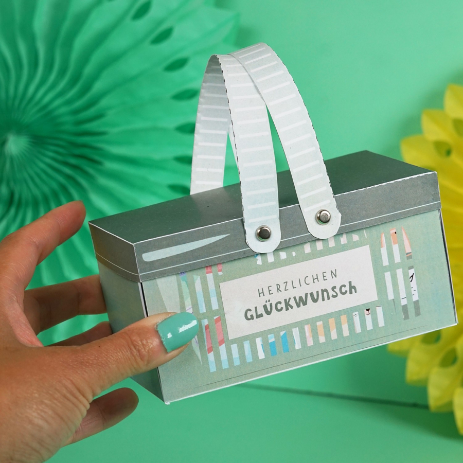DIY Drogerie Gutschein Explosionsbox  – Bild 3