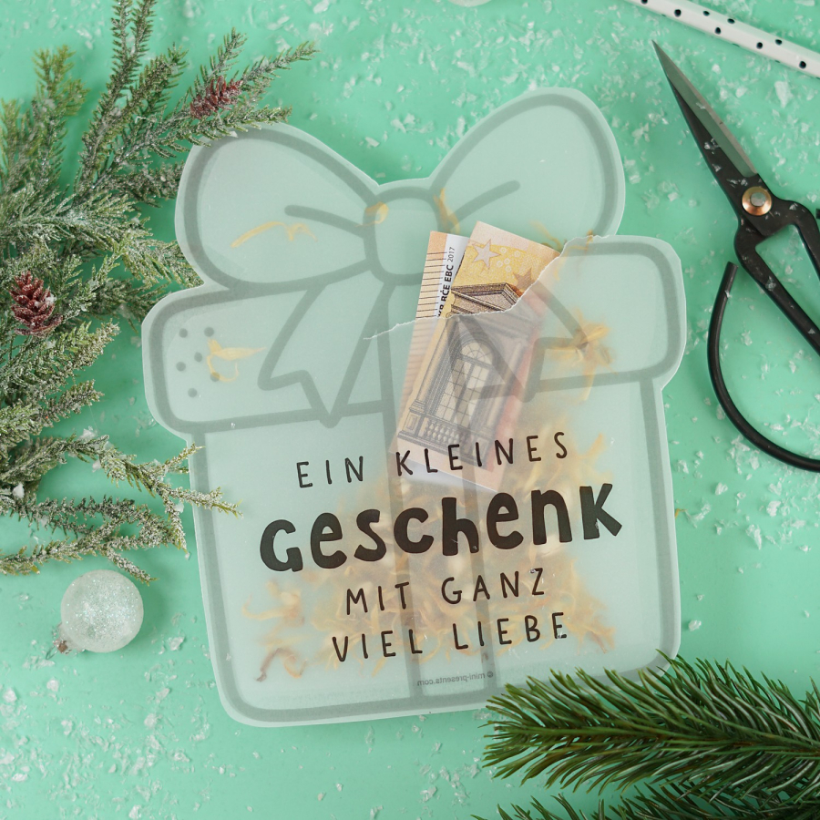 Konfettikarten Weihnachten „Frohe Weihnachten“  – Bild 3