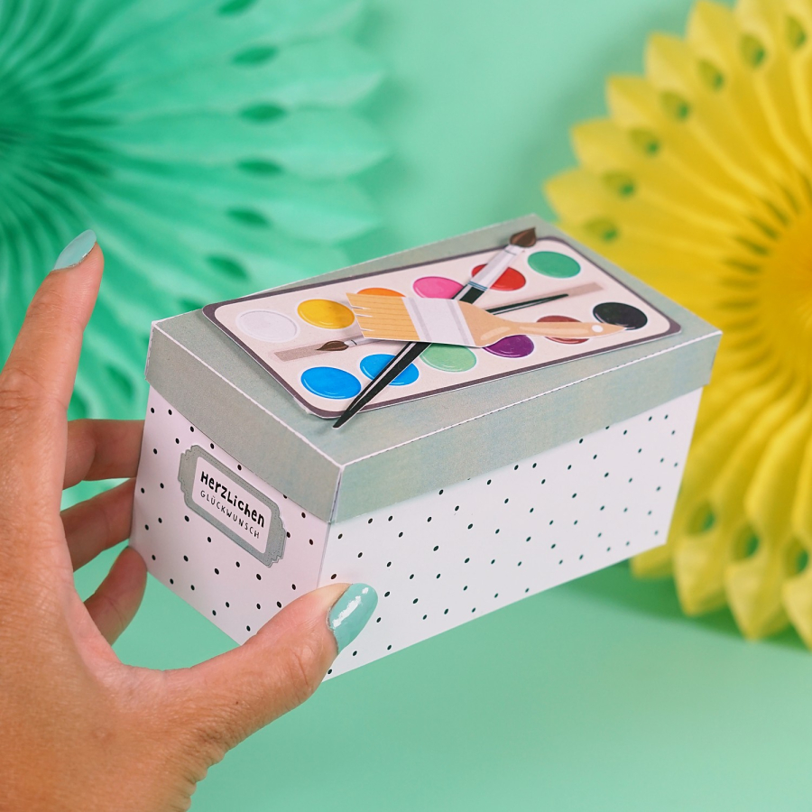 DIY Kreativworkshop Gutschein Explosionsbox  – Bild 3