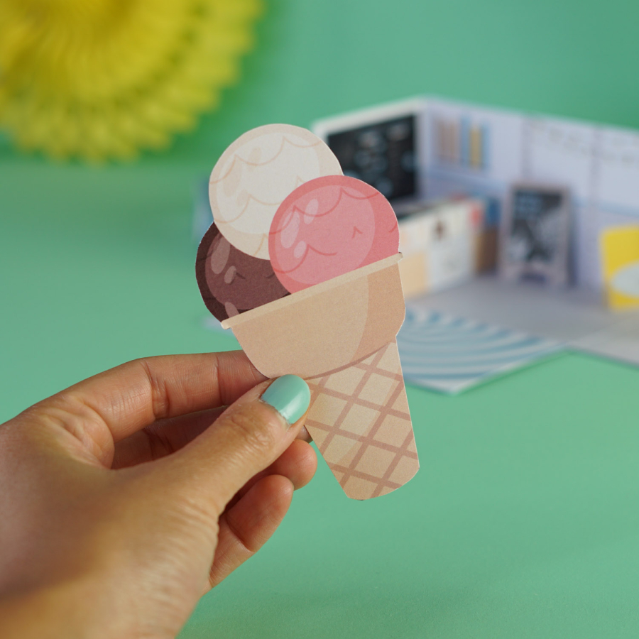 mini-presents | DIY Gutschein zum Eis essen | Schenke glückliche ...