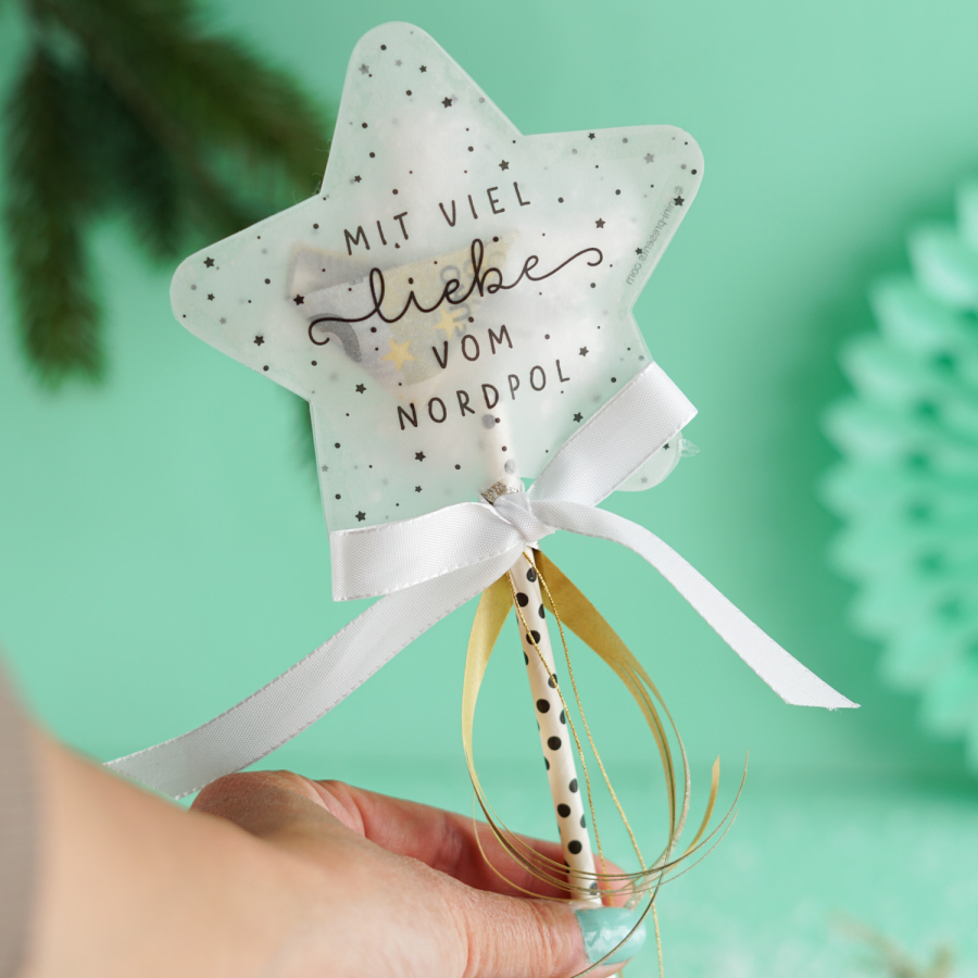Zauberstab Geldgeschenk zu Weihnachten  – Bild 4