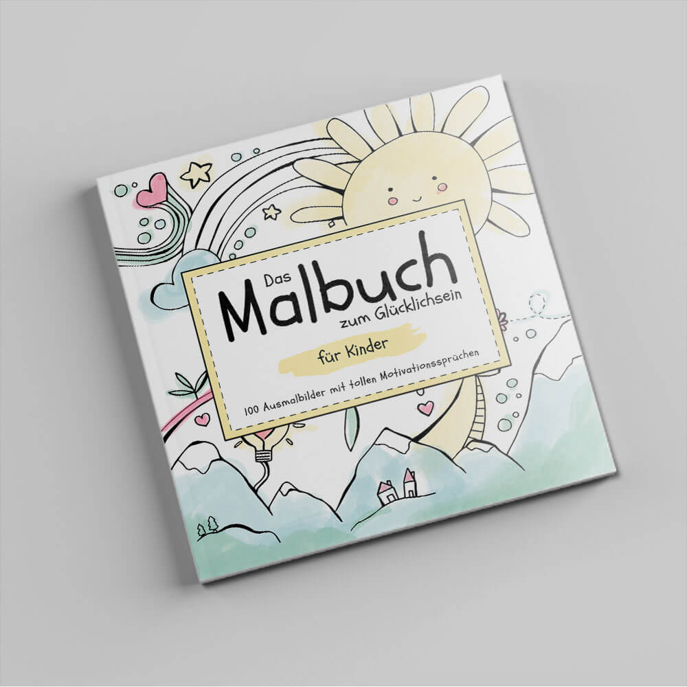 mini-presents | Malbuch zum Glücklichsein für den guten Zweck | Schenke ...