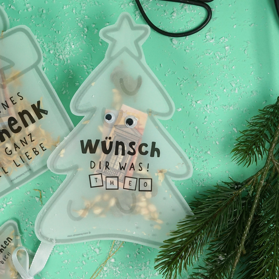 Konfettikarten Weihnachten „Frohe Weihnachten“  – Bild 5