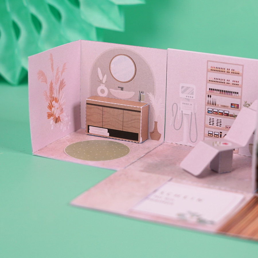 DIY Kosmetikbehandlung Gutschein Explosionsbox  – Bild 5
