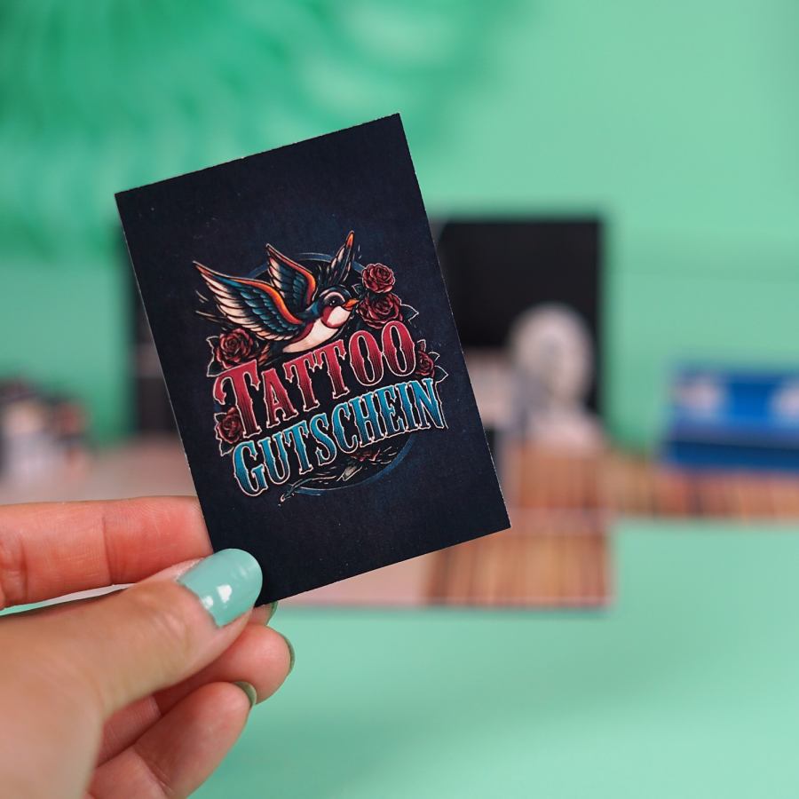 DIY Tattoo Gutschein Explosionsbox  – Bild 6