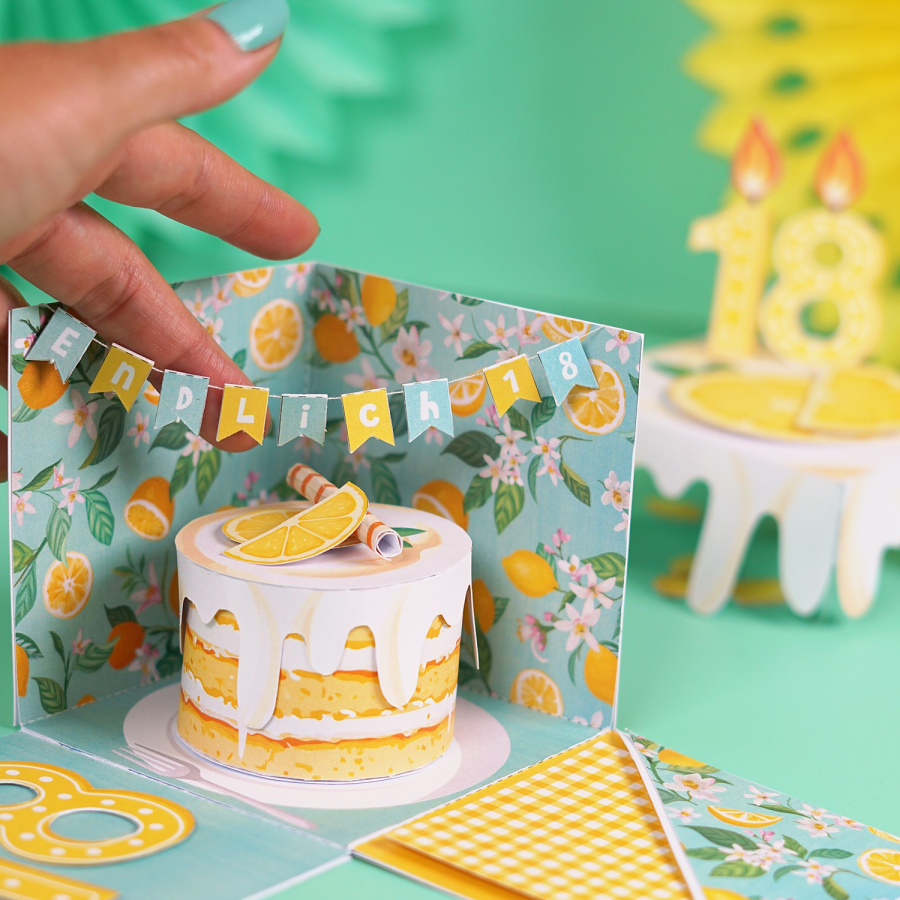 DIY Geldgeschenk 18. Geburtstag Explosionsbox  – Bild 7