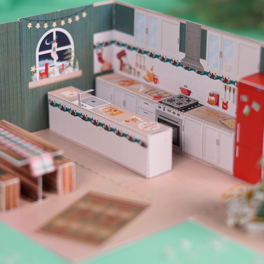 DIY Lebkuchenhaus Geldgeschenk Weihnachten  – Bild 8