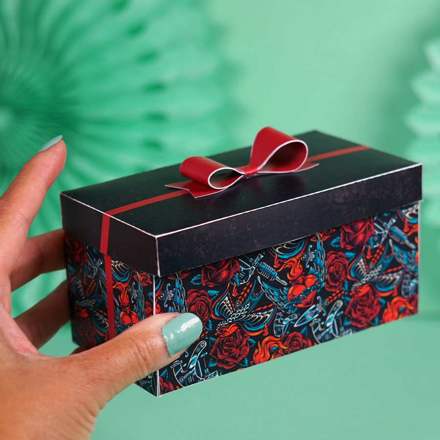 DIY Tattoo Gutschein Explosionsbox  – Bild 8
