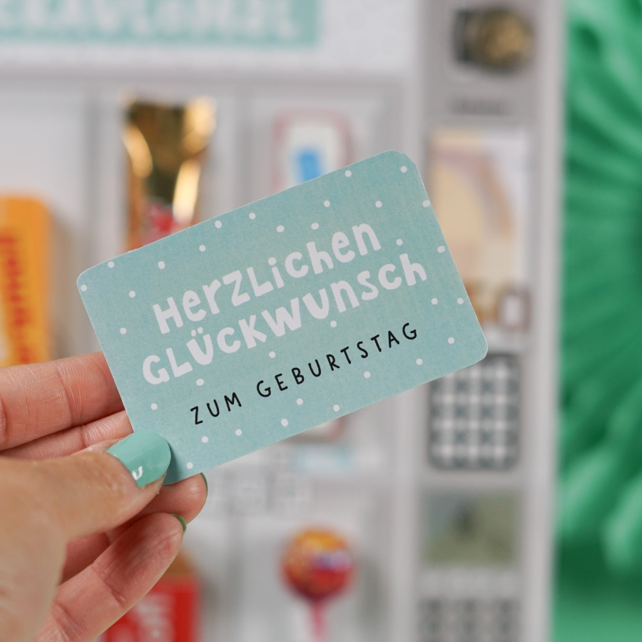 Snackautomat Geldgeschenk Geburtstag zum Ausdrucken  – Bild 8