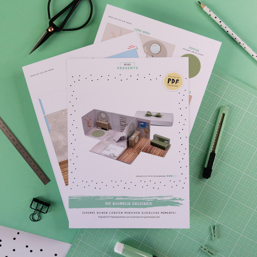 DIY Kosmetikbehandlung Gutschein Explosionsbox  – Bild 9